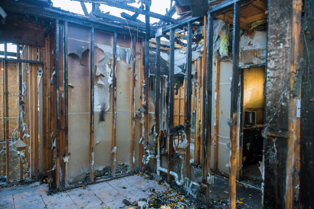 Professional Fire Damage Repair technician working in Skiatook, OK